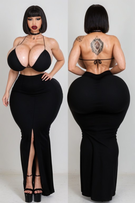 Big Extremely Large Buttocks Bottom Heavy, Pawg Huge Rounded Bubble Butt, Bubble Butt AI Porn