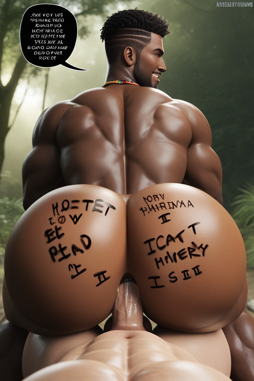 Bottoms Hole Is Talented, Rounded Ass, Power Bottom AI Gay Porn