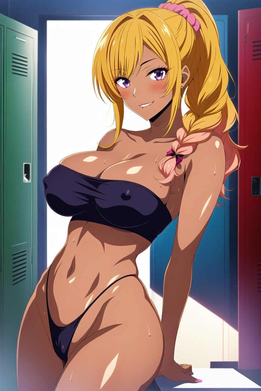 Nipple Outline, Snatched Waist, En Sueur Porno IA Hentai