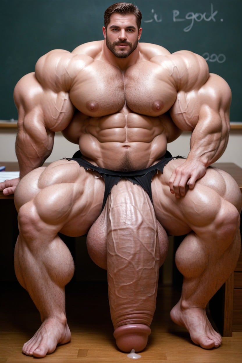Hyper Girth, Veiny Hyper Long And Thick Dick, Teacher AI Gay Porn