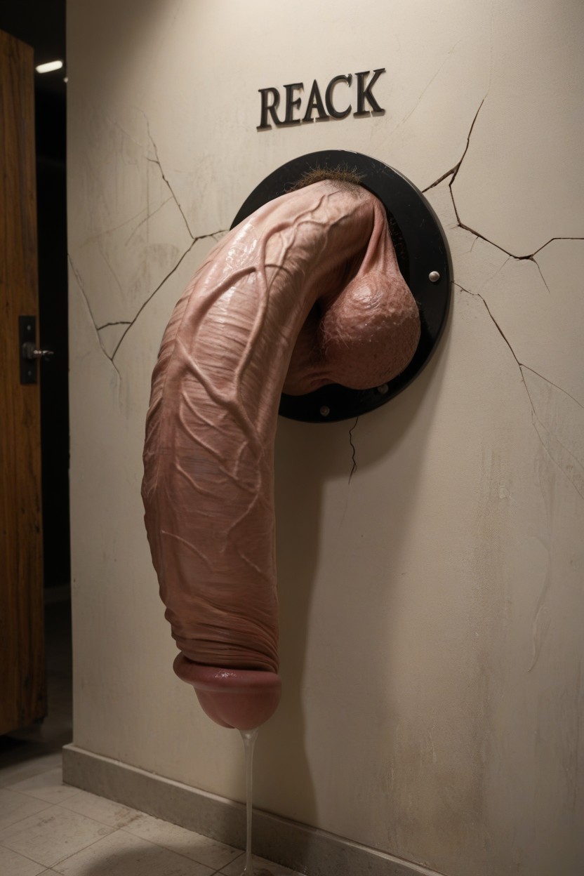 Glory Hole, Horror, Really Long Legs AI Porn