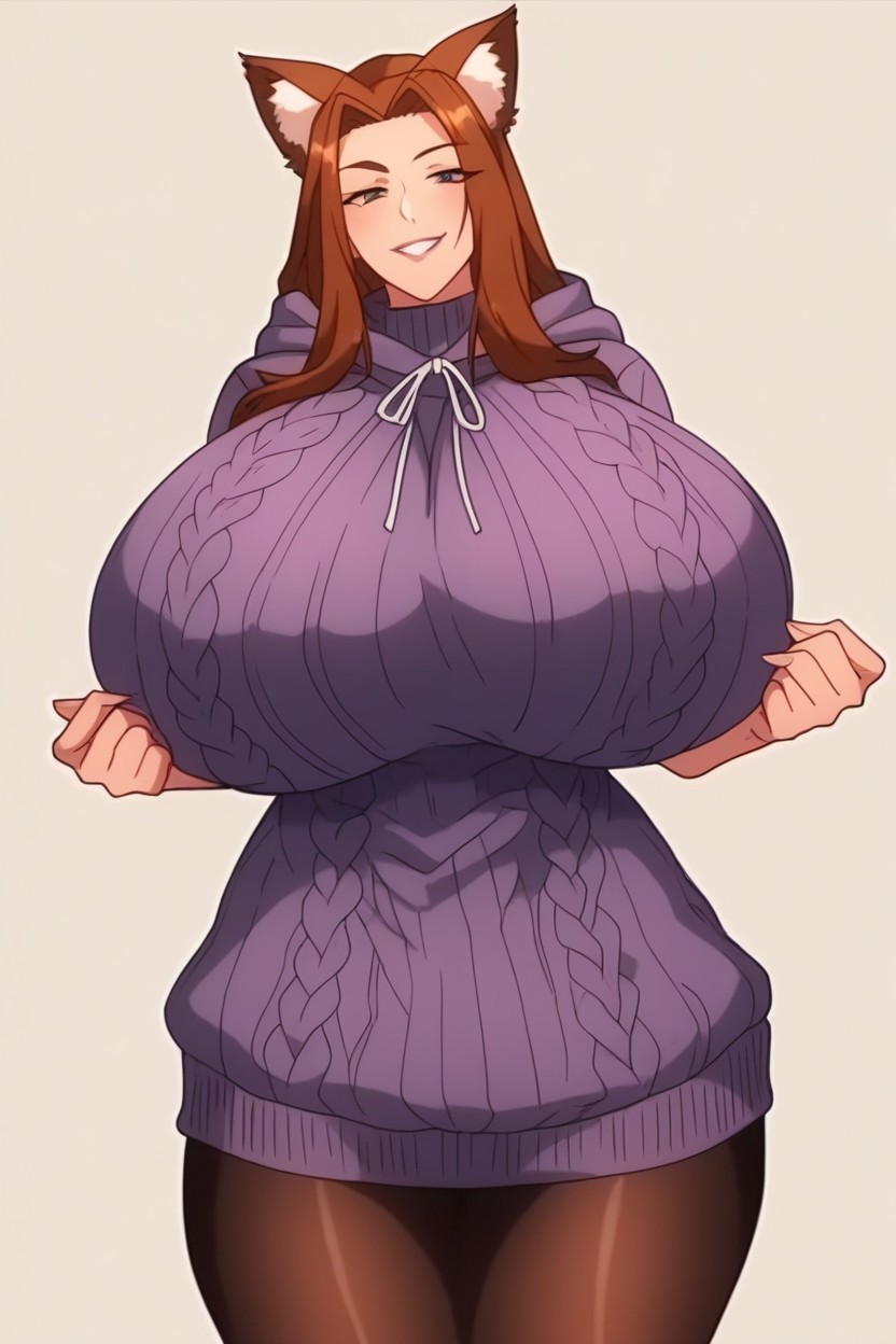 With Giant, 18+, Furrowed Brow Hentai IA