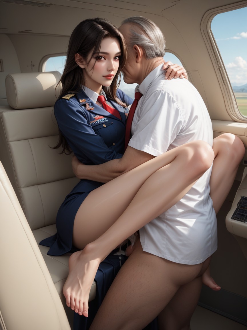Small Ass, Full Body Shot, Balls Touching Her AI Porn