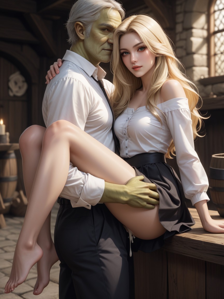 He Fucks Her, Small Ass, Feet AI Porn
