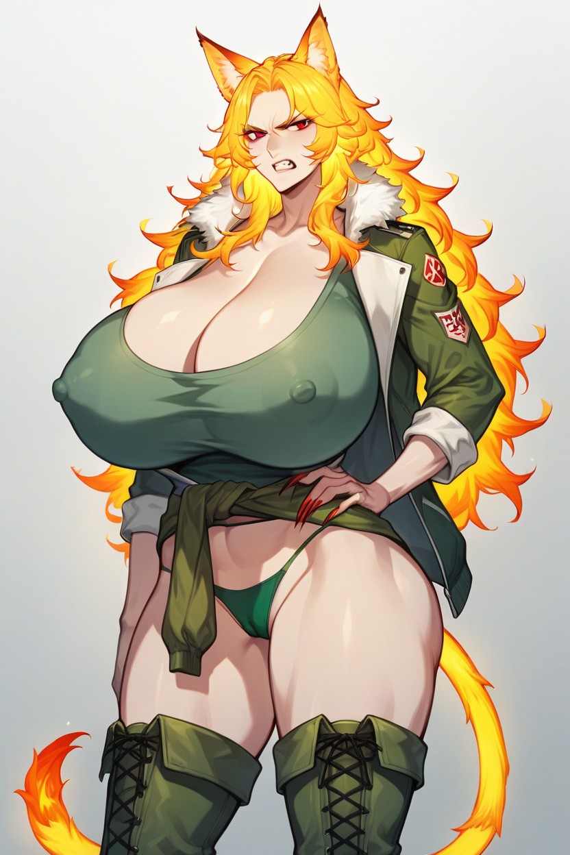 Expansión De Senos, Green T-shirt, 20+ Hentai IA