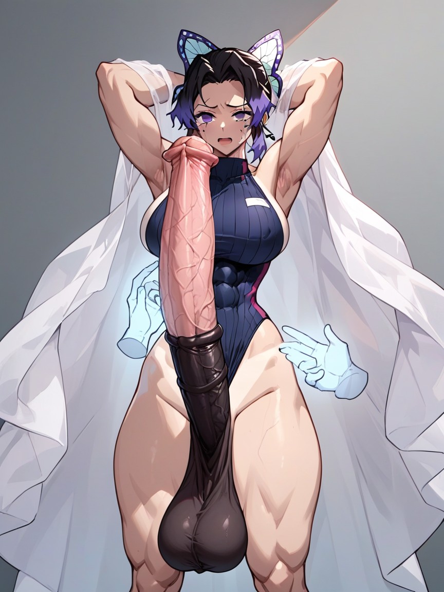 Orgasm, Handjob, Ghost Hands Hentai AI Porn