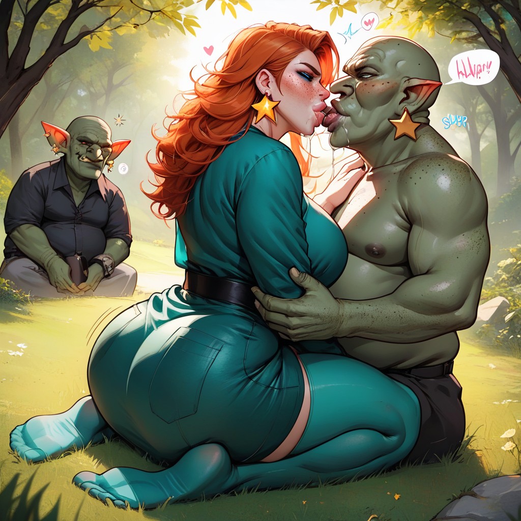 Full Body, Full Lips, Drooling AI Porn