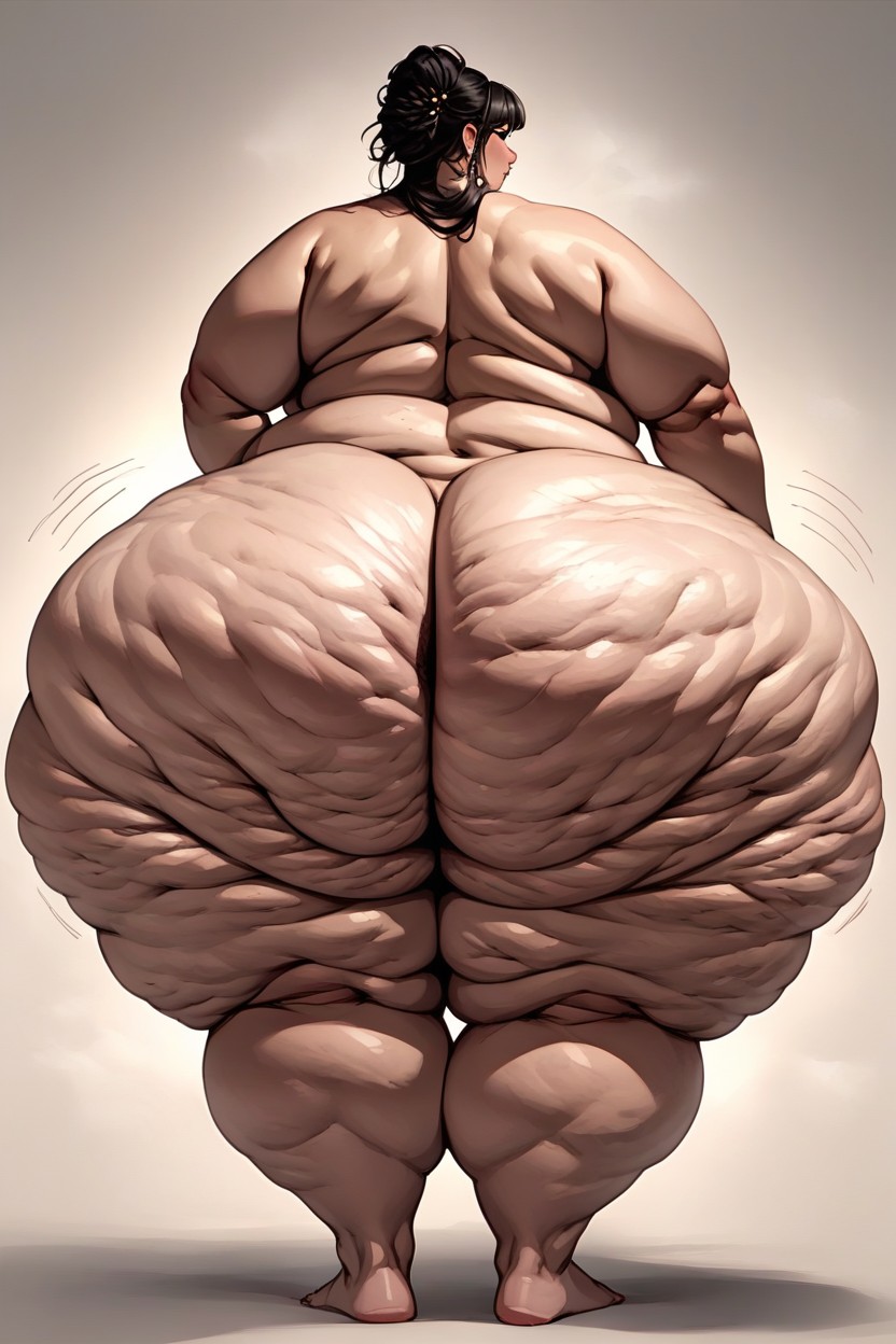Gigantic Labia, Deepest Cellulite Craters, Hyper Saggy Buttocks Porno BBW IA