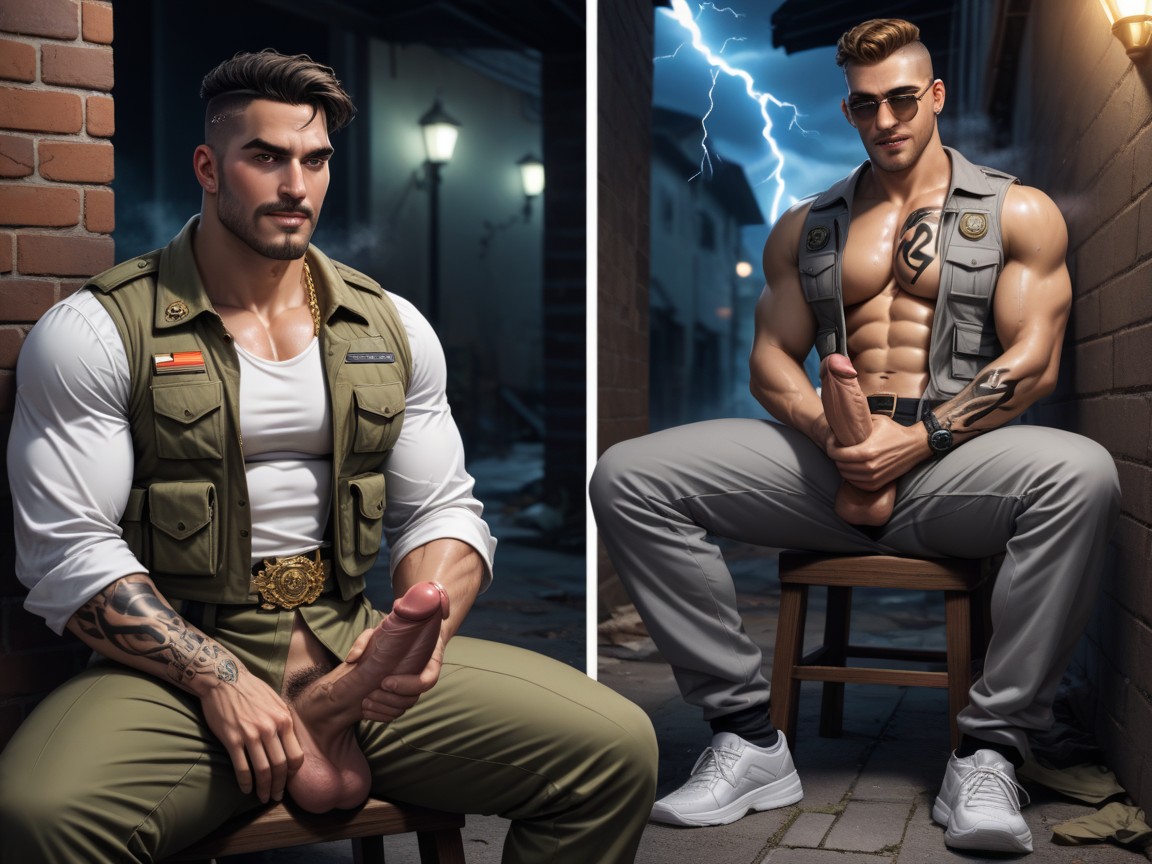 Surprise Sex, Horny, Shirtless AI Gay Porn