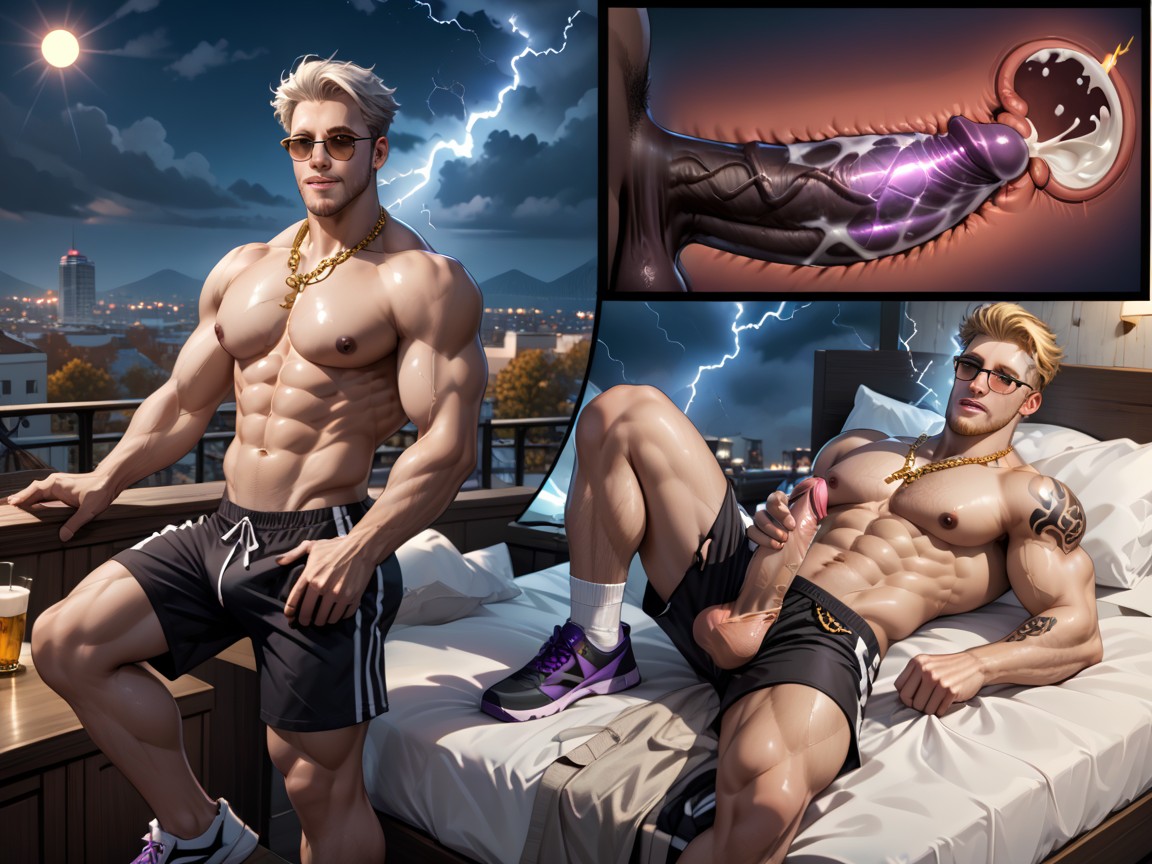 White Powder On Cock, Bobby Da Costa From X Men As God Of Thunder, X Ray AI Gay Porn
