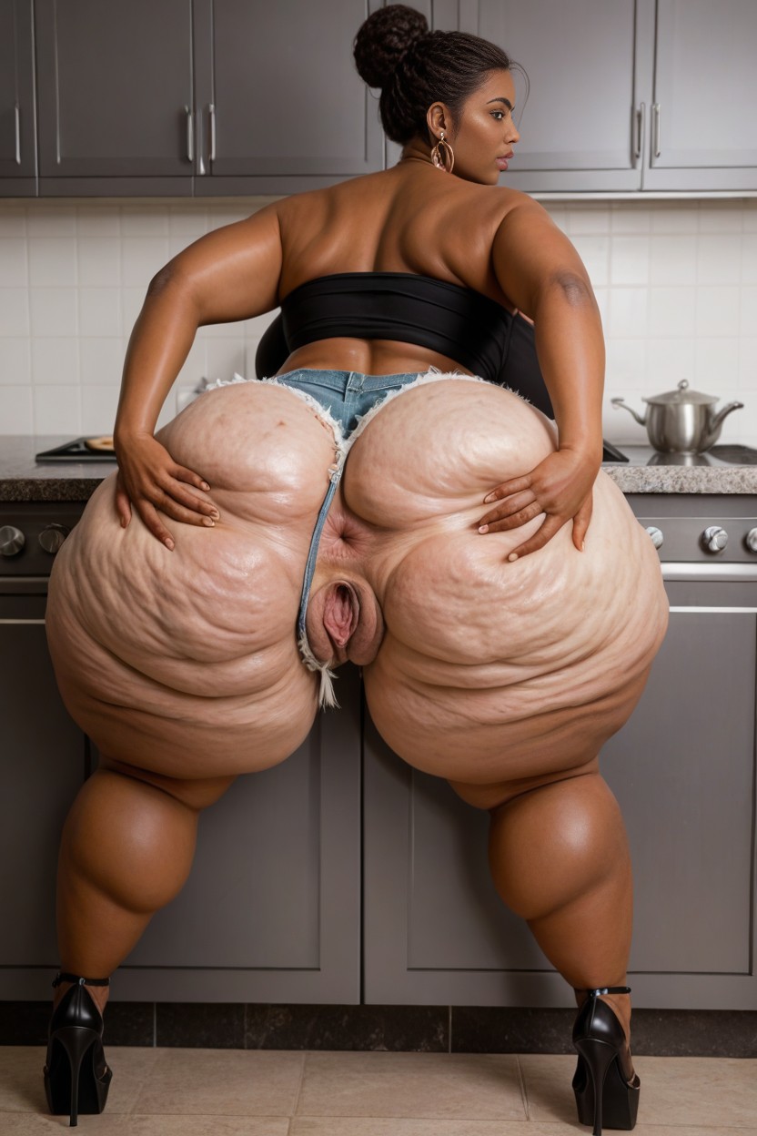 18+, Waist, Massive Ass AI Porn