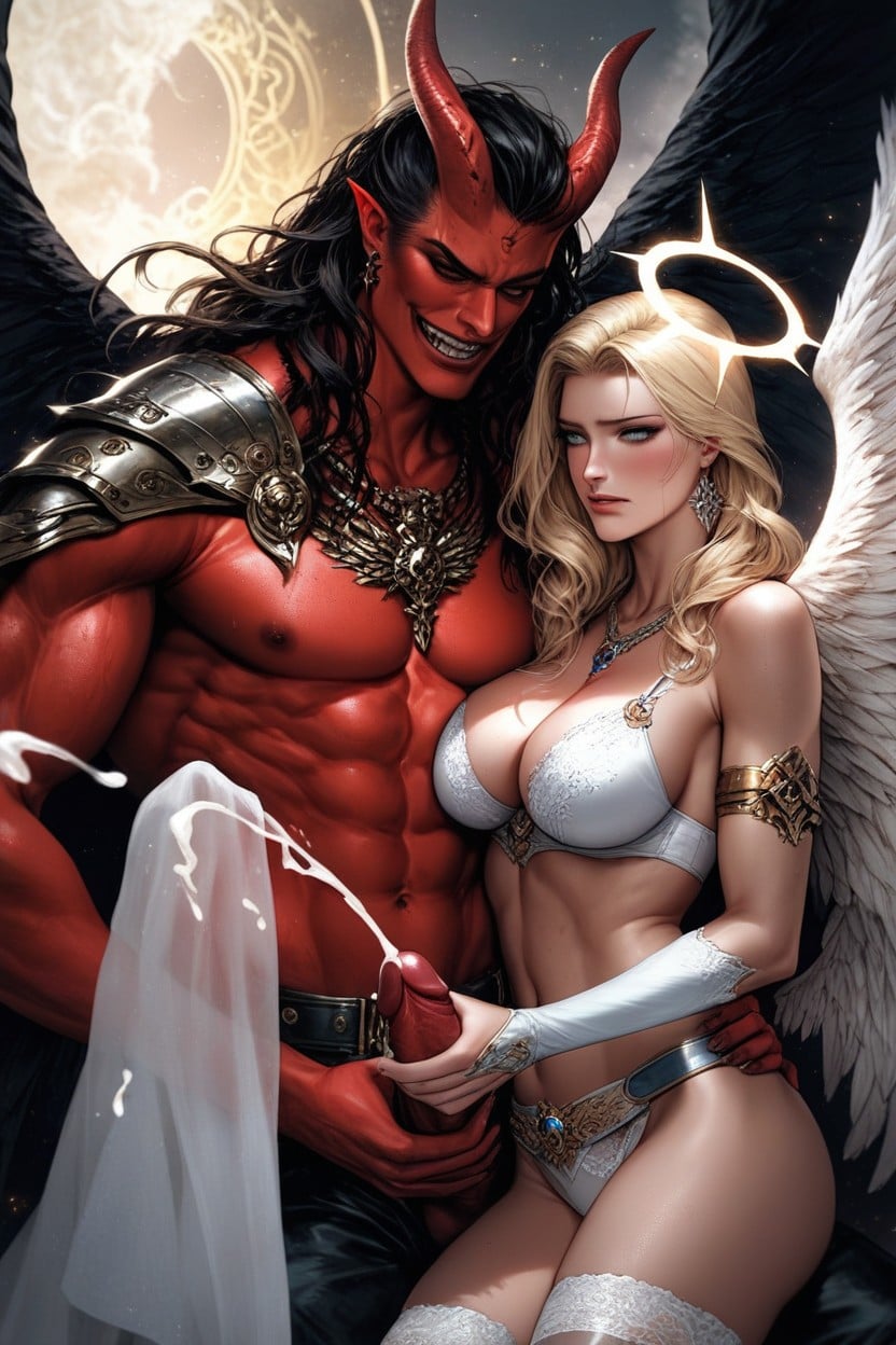 Naked Breast, Angel Queen, Orgasm AI Porn