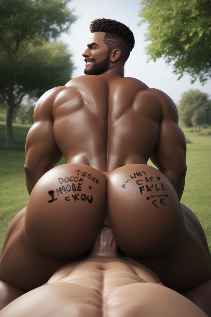 Smirk, African Bottom, Hole Demon Saying He’s Melting The Top’s Dick In His Hungry Mouth AI Gay Porn