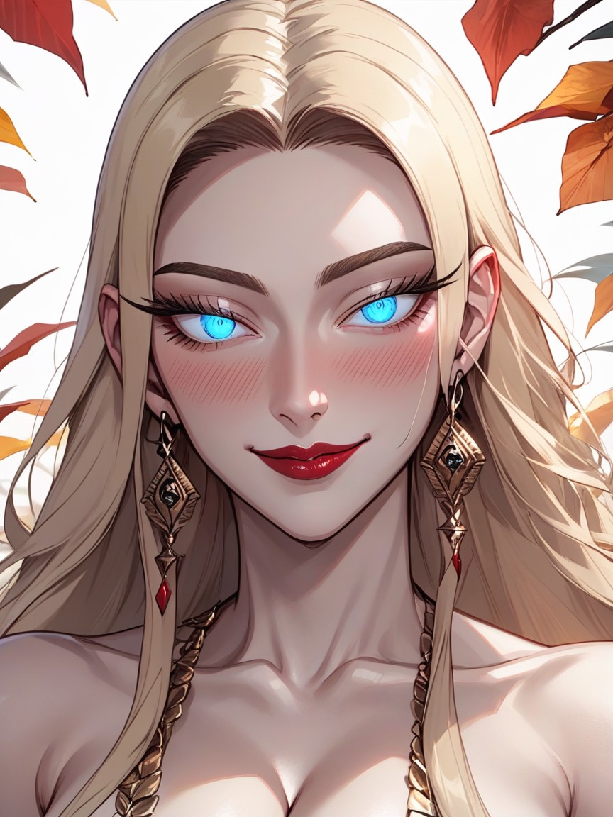 Blue Eyes, Rounded Ass, Slicked Hair Hentai AI Porn