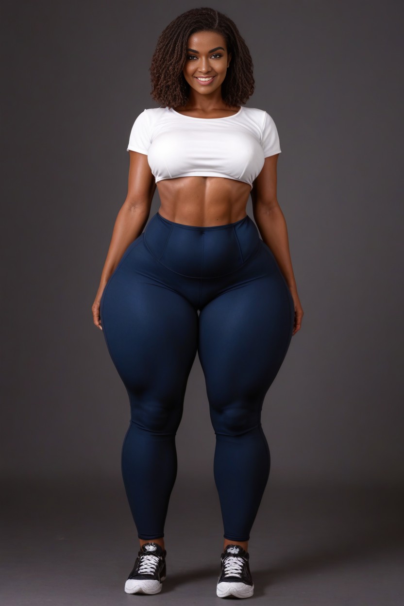 Seductive Look, Full Body, Front View AI Porn