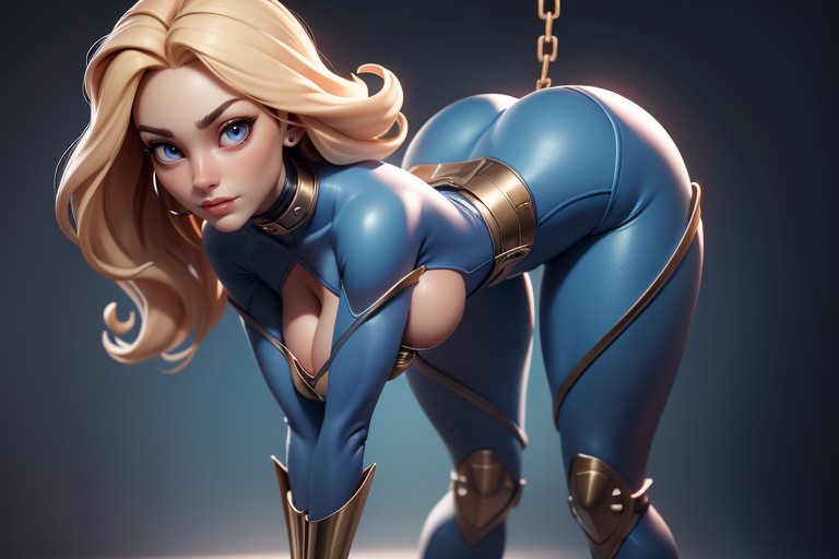 Standing, Head Down Ass Up, Arms Up Hentai AI Porn