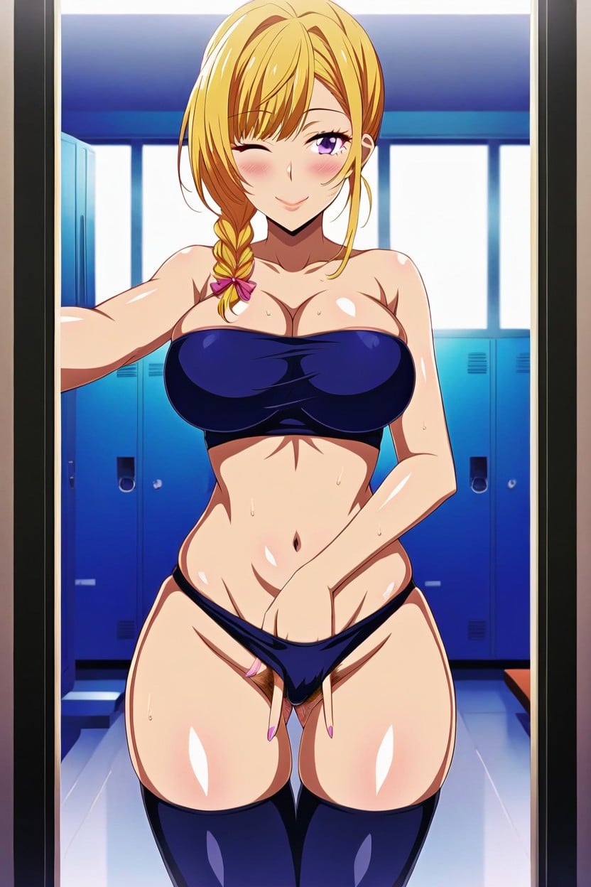 Snatched Waist, Window With View, Hourglass Shape Hentai AI Porn