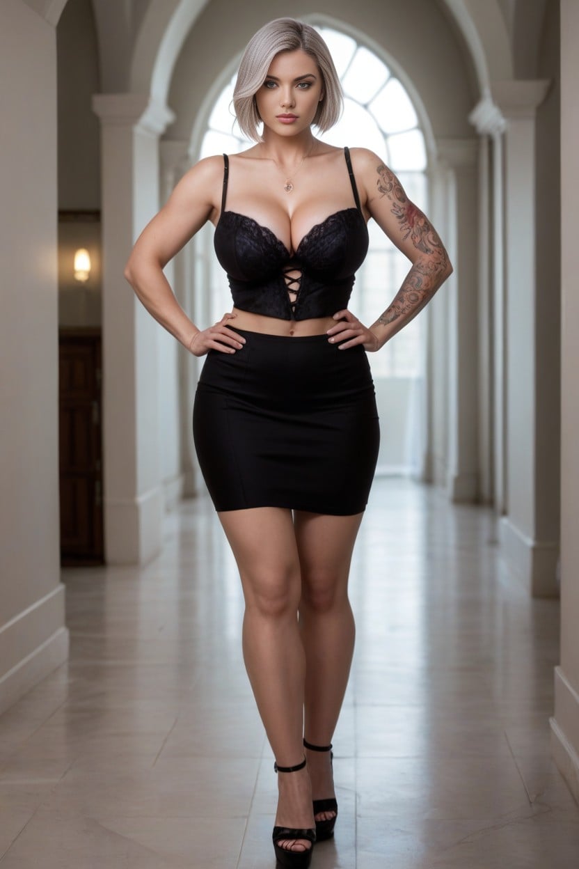Cleavage, 18+, Large Ass AI Porn
