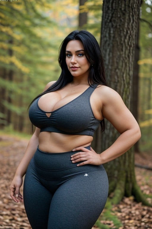 Cleavage, Model Face, Hdr AI Porn