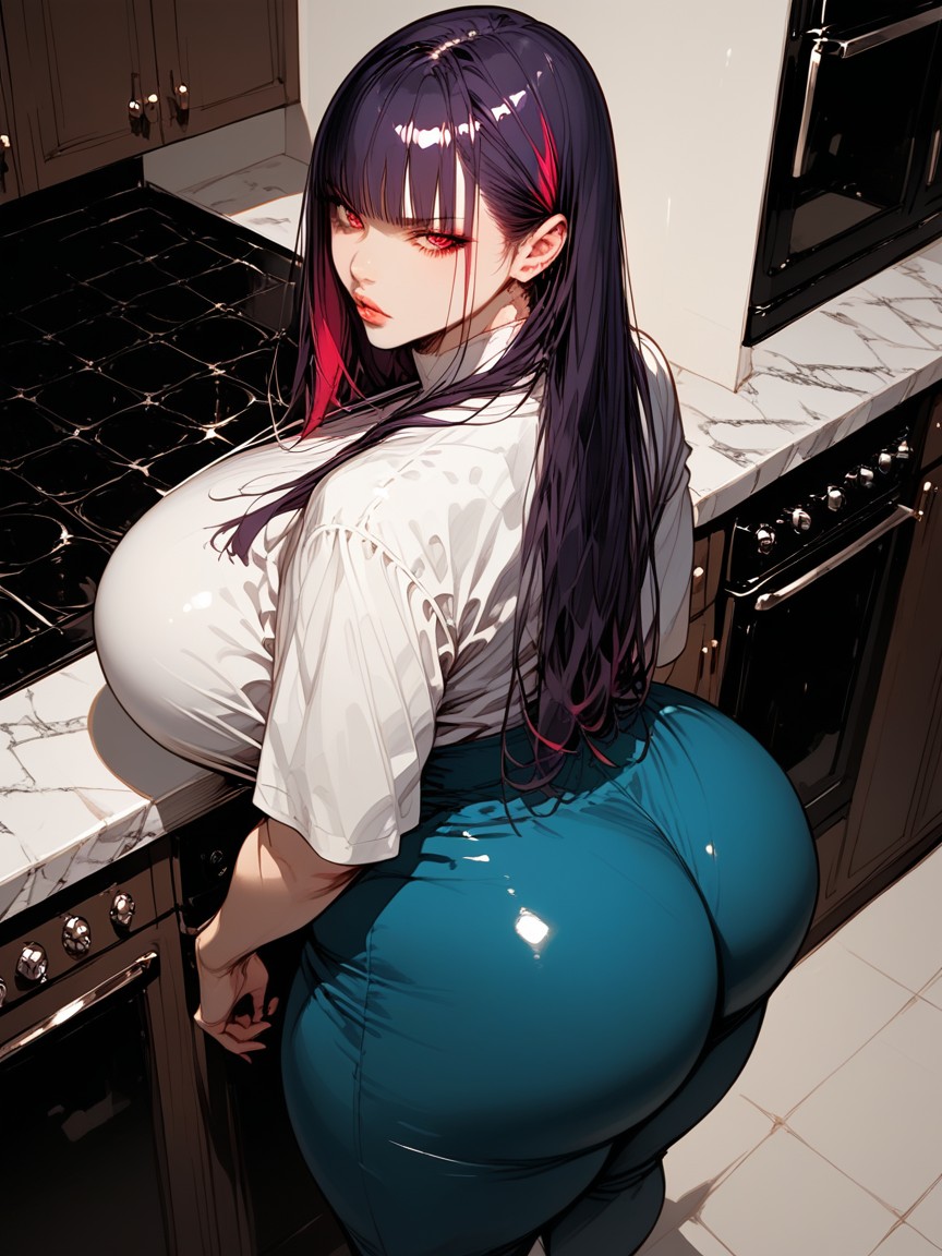 Woman Cooking, Bbw, Details Hentai AI Porn