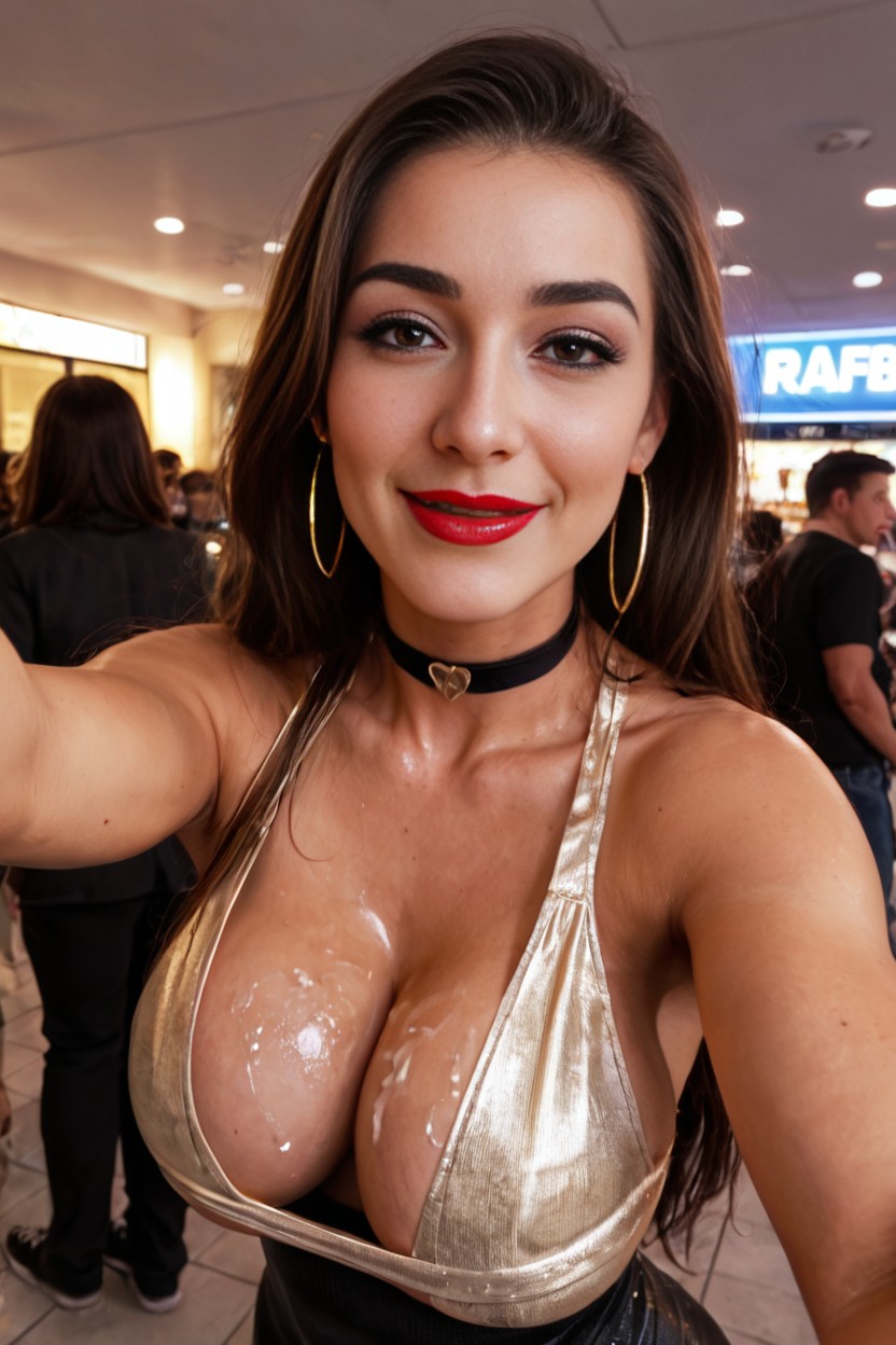 Top Down, Side View, Choker AI Porn