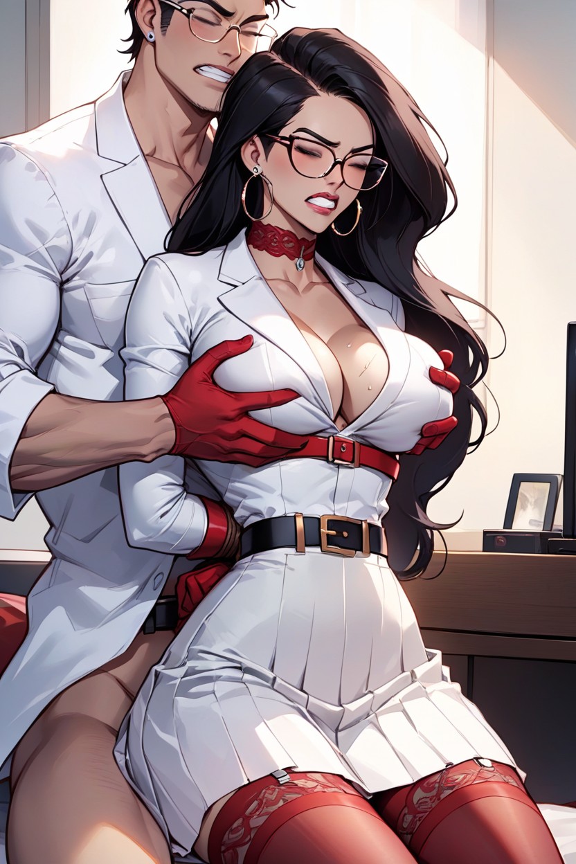 Restrained, Pronebone, Hour Glass Figure Hentai AI Porn
