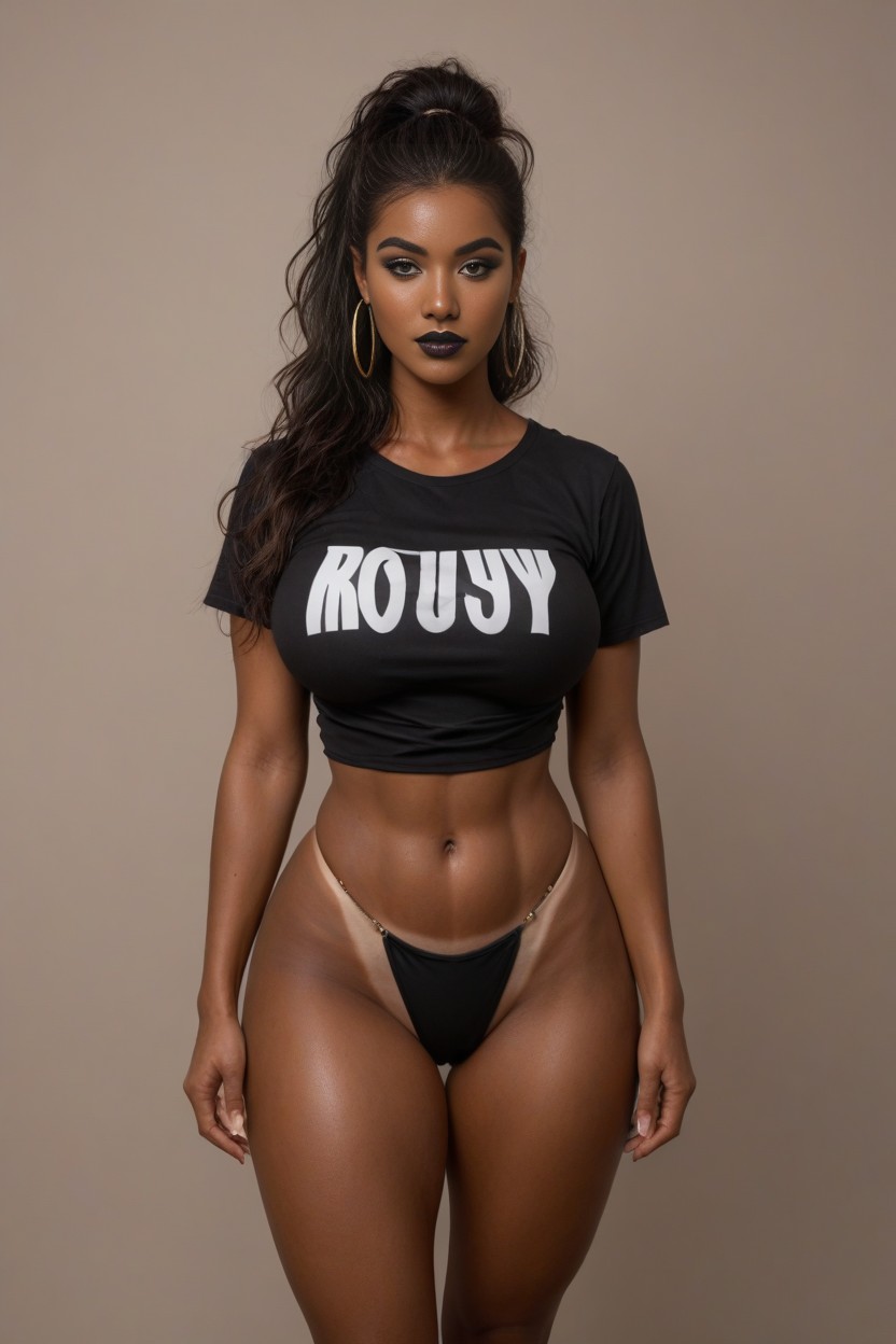 Muscular, Large Breast, 18+ AI Porn