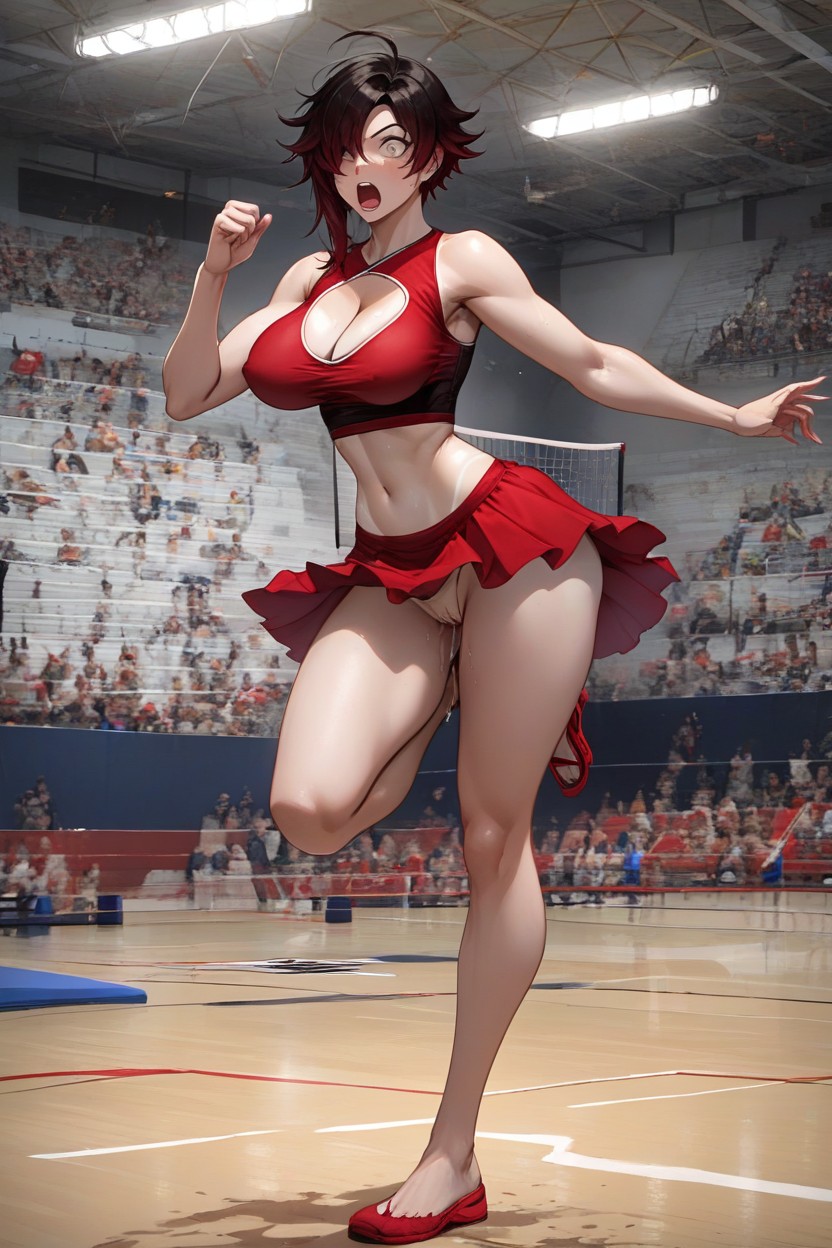 20+, Wasp Waist, Extremely Wide Eyes Hentai AI Porn