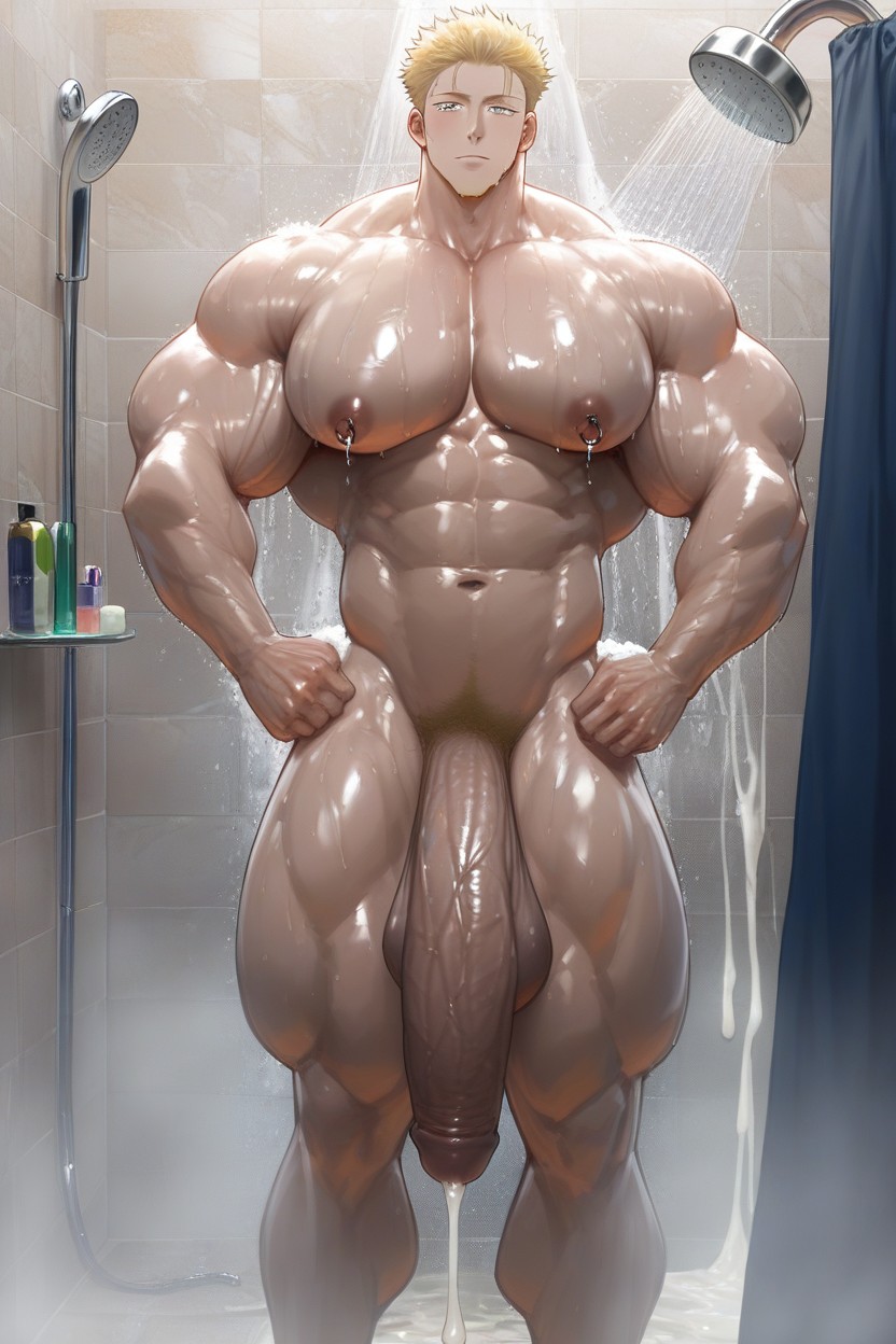 Limp Cock, Massive, Pale Skin AI Gay Porn