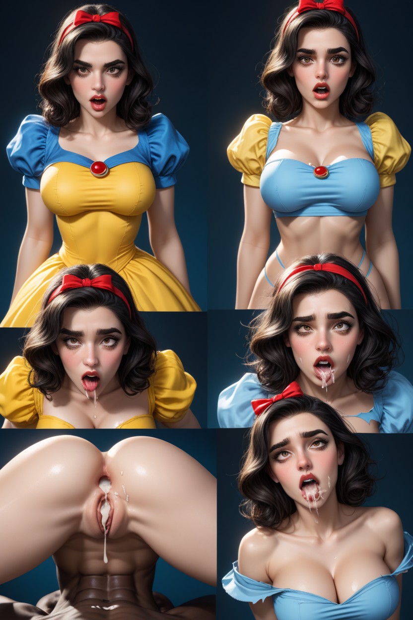Large Eyes, Ahegao, Close Up AI Porn