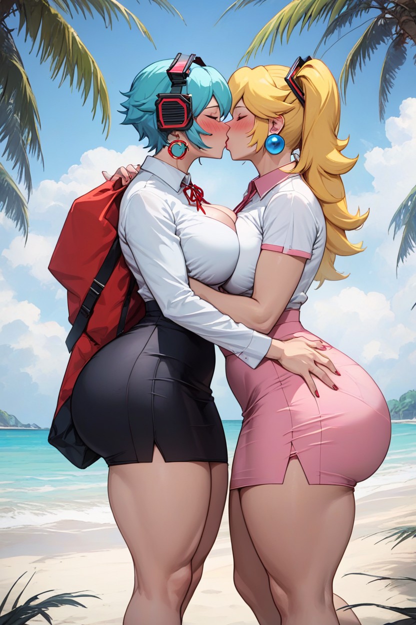 Rounded Tits, 18+, Very Detailed AI Porn