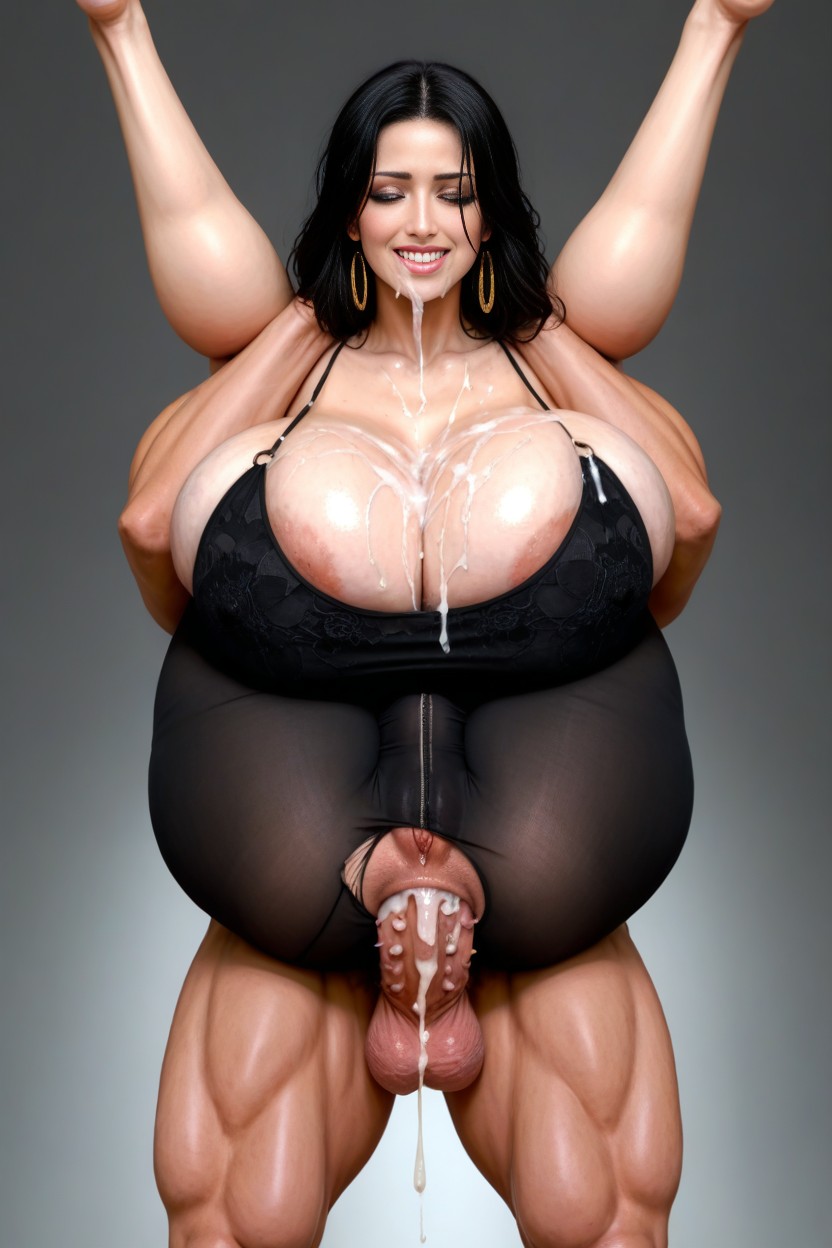 18+, Cum Slut, Giant Horror With Rigged Penis AI Porn