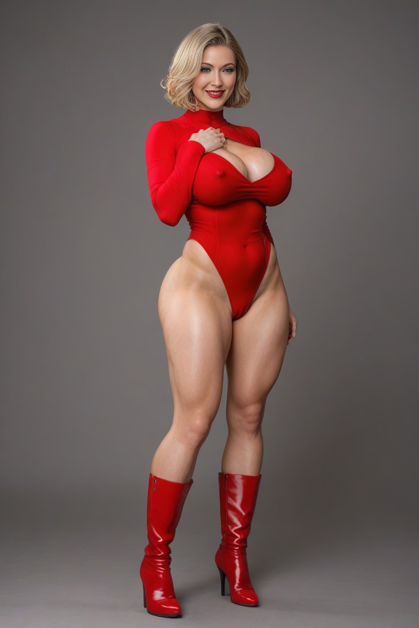 Vista Lateral, Hips, 1 Persona Porno IA