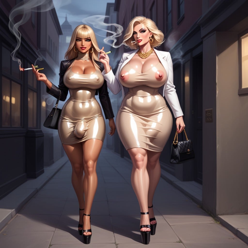 High Detail, Flequillo, Transgenres Porno IA