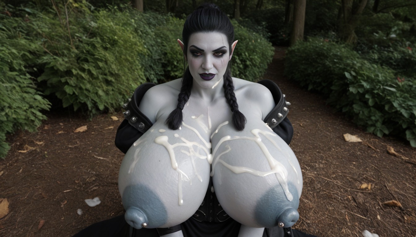 Long Tits, Horny, Pale Skin AI Porn