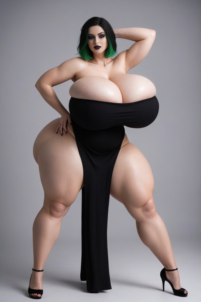 Extreme Colossal Breasts Stretching Out Top, Bare Shoulders, Extreme Colossal Breasts Stretching Out Top Porno IA