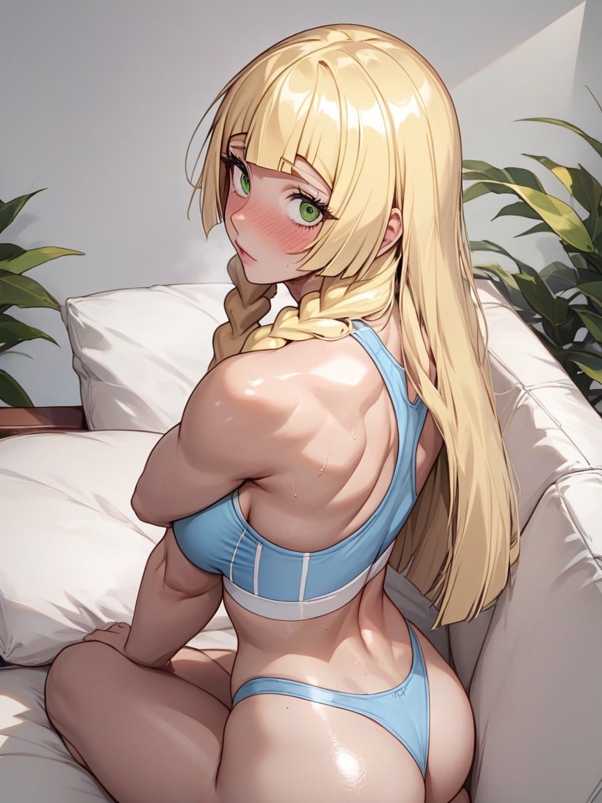 Anatomically Accurate, High Resolution, Green Eyes Hentai AI Porn