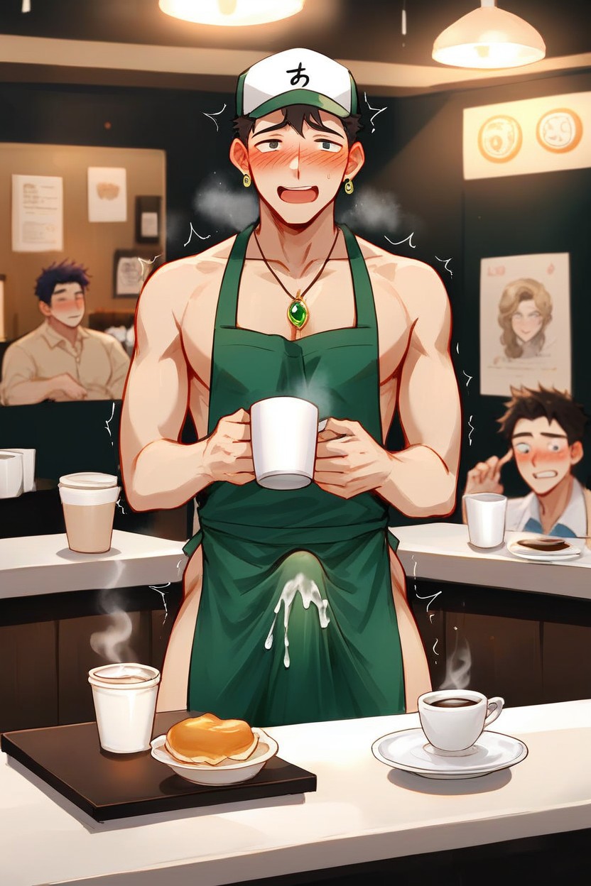 Afterglow, Nude Apron, Saliva AI Gay Porn