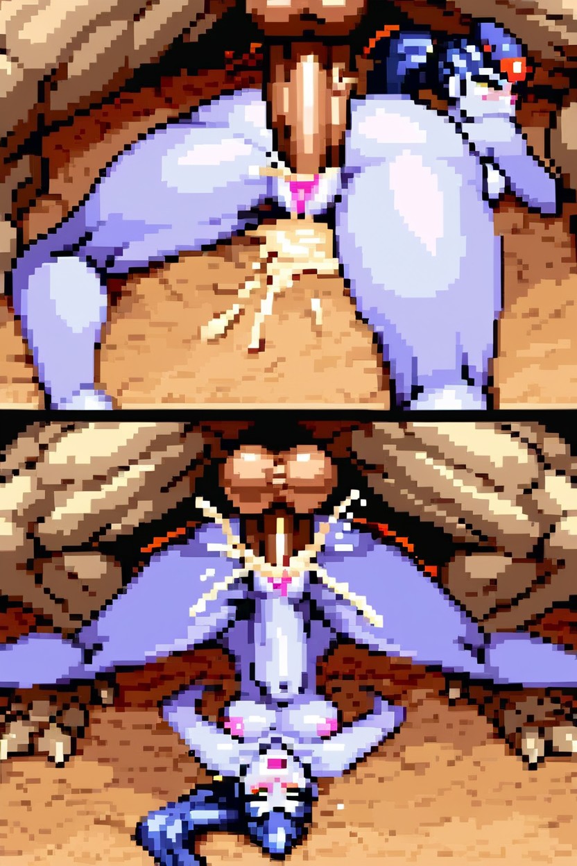 Pussy View, Multiple Views, Huge Cock AI黄片