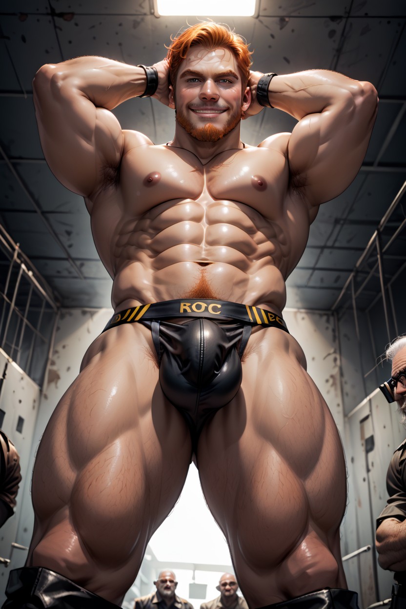 Motocross Boots, Huge Flaccid Penis Shaped Bulge, Bara Body Type 게이 AI 포르노