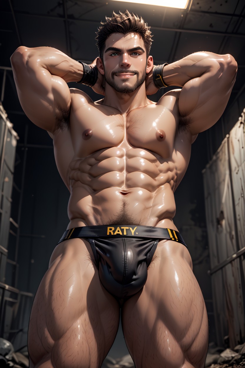 Smug, 1 Persona, Camera Angle Is Bottom Up Porno gay IA