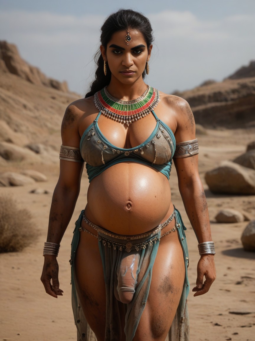 Pregnant, Piercings, Bengals Shemale AI Porn