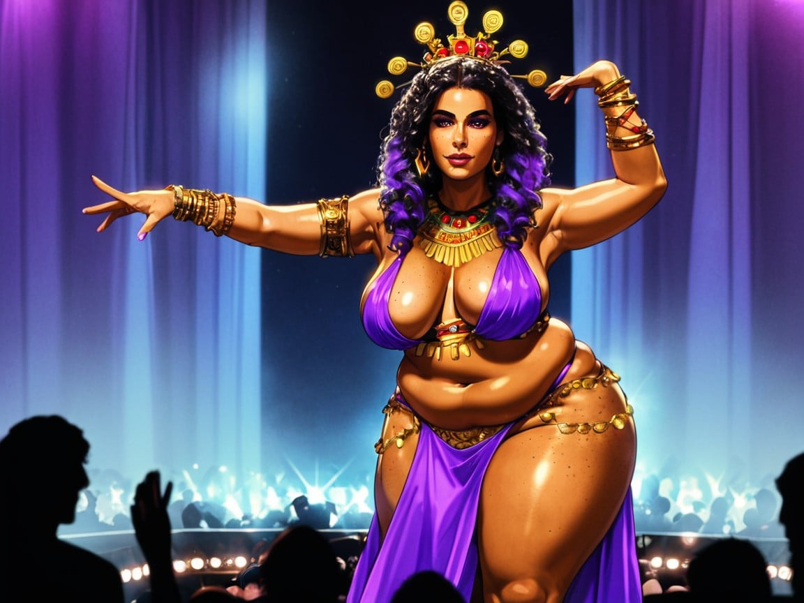 Aztec, Chest And Hips Proportionate, Nsfw Porno IA Latina