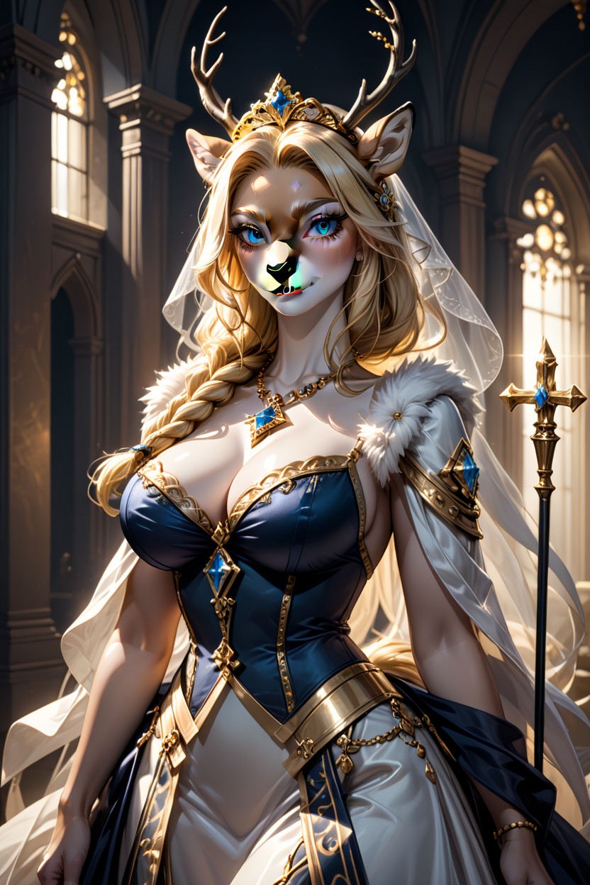Trenzado, A Gold Ampulla, And Gold Armills Dramatic Cinematic Hard Lighting From A Bright Window Furry IA