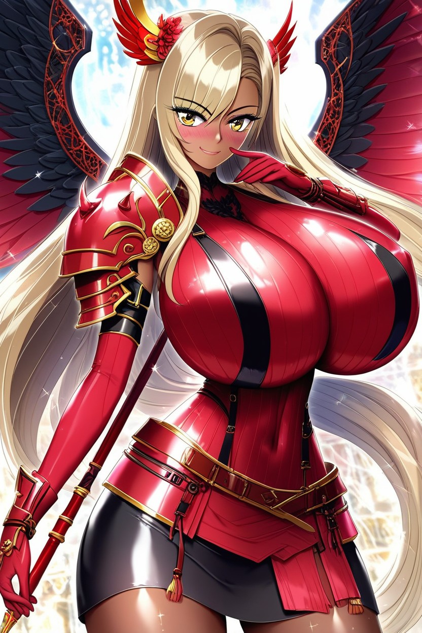 Specular, Brown Skin, Armor Hentai AI Porn