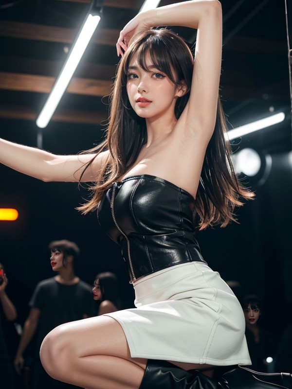 Blunt Bangs, Pov, Long Eyeliner Asian AI Porn