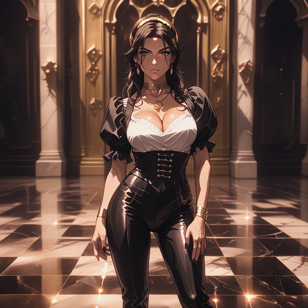 Solo, Looking At Viewer, Break Hentai AI Porn