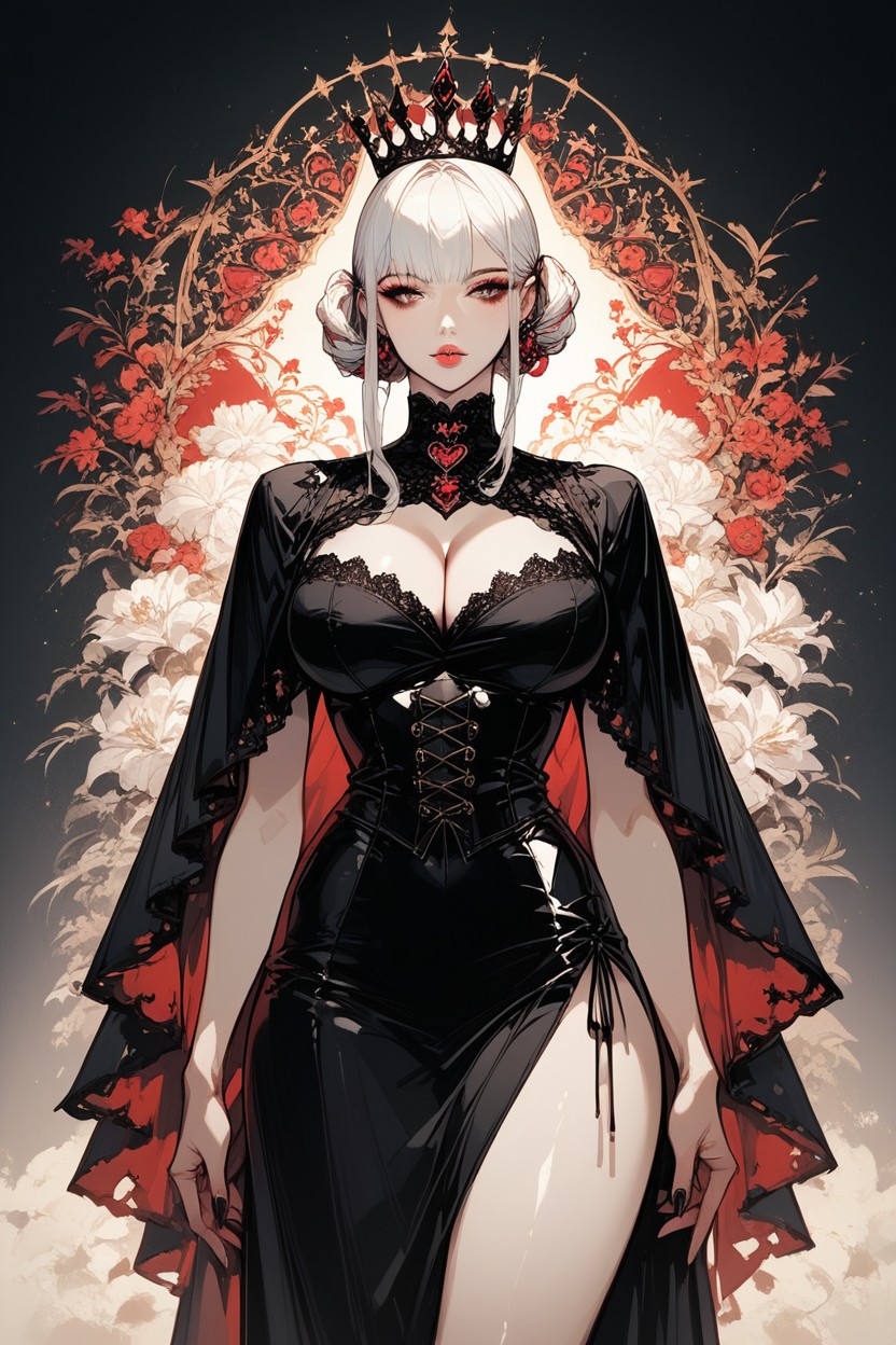 Cleavage, Seductive, Sexy Hentai AI Porn