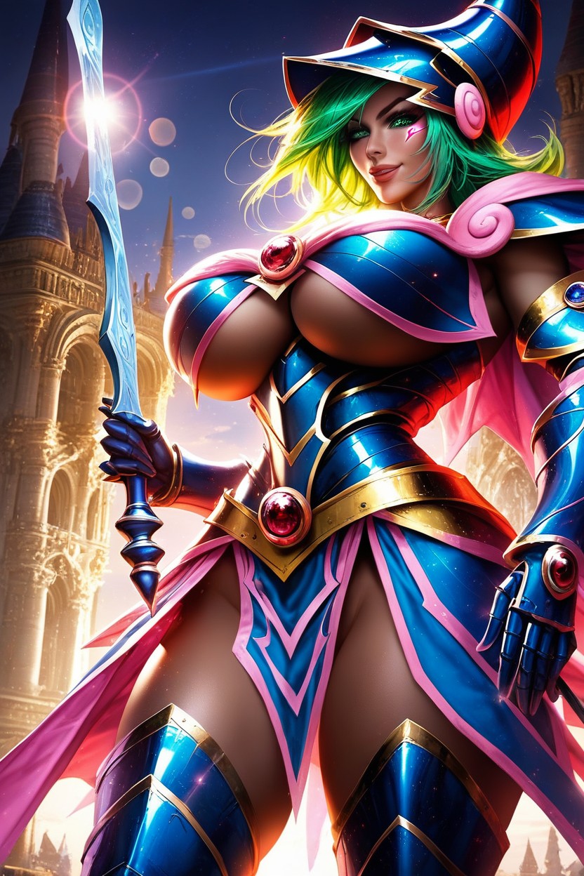 Cosplay, Armor, Add Detail Hentai AI Porn