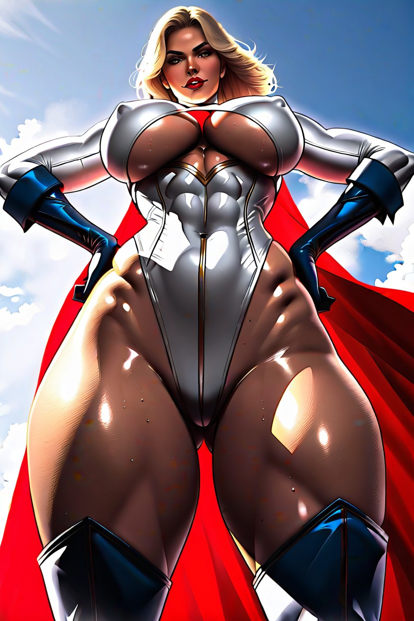 Bottom Up, Perfect Boobs, Thunder Thighs AI Porn